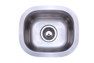 Gourmetier KU12106BN Undermount Single Bowl Kitchen Sink Kitchen Sink Kingston Brass Default Title